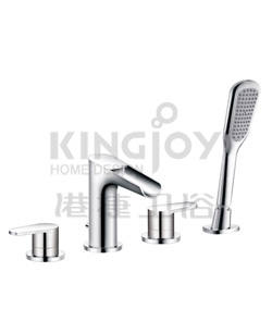 (KJ833R000) 4-hole bath/shower mixer