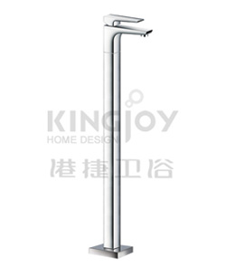 (KJ802L001) Single lever basin mixer floor-mounted