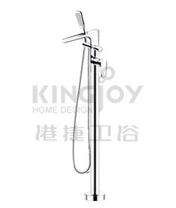 (KJ833M001) Single lever bath/shower mixer floor-mounted