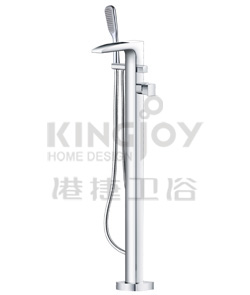 (KJ835M001) Single lever bath/shower mixer floor-mounted