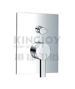 (KJ816X000) Single lever concealed 4-way bath/shower mixer with diverter