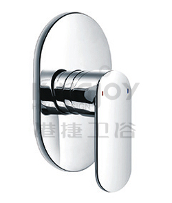 (KJ808Y000) Single lever concealed shower mixer without diverter
