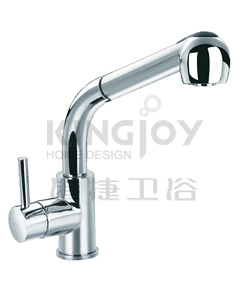 (KJ807G000) Single lever sink mixer with pull-out handshower