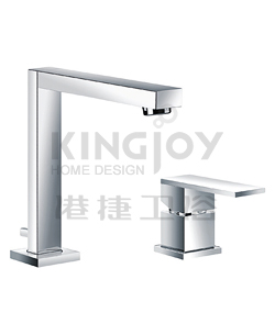 (KJ806A001) Single lever two-hole basin mixer