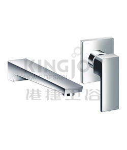 (KJ802V000) Single lever wall basin mixer