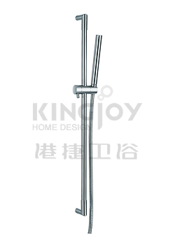 (KJ8077909) Slide rail set with and flexible hose and handshower