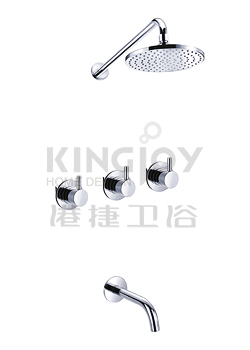 (KJ8078306) Thermostatic concealed bath/shower mixer