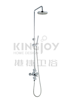 (KJ8218310) Thermostatic shower mixer with rain shower