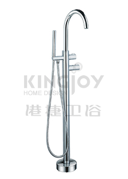 (KJ807M015) Thermostatic single lever bath/shower mixer foor-mounted