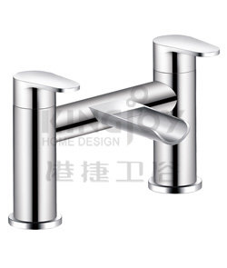 (KJ833N000) Two-handle bath mixer deck-mounted