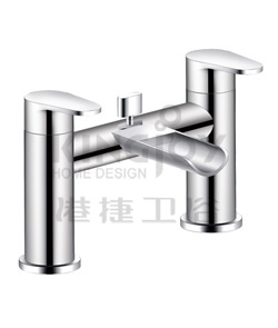 (KJ833M000) Two-handle bath/shower mixer deck-mounted