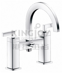 (KJ836M000) Two-handle bath/shower mixer deck-mounted