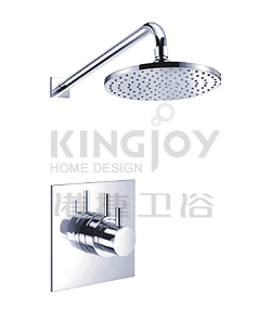 (KJ8078430) Wall thermostatic concealed shower mixer