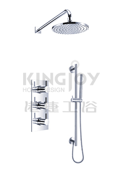 (KJ8078440) Wall thermostatic concealed shower mixer