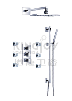 (KJ8068430) Wall thermostatic shower mixer