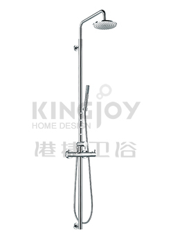 (KJ8078303) Wall thermostatic shower mixer