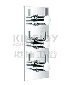 (KJ8074109) Wall thermostatic shower mixer with diverter