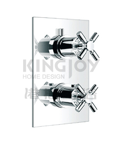 (KJ8214103) Wall thermostatic shower mixer with diverter