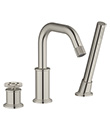 (KJ826R002 Brushed Nickel PVD (2)) ����̨ʽԡ��/��ԡ��ͷ