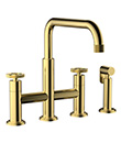 4-hole basin mixer deck-mounted