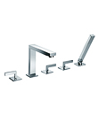 (KJ806S000) 5-hole bath/shower mixer deck-mounted