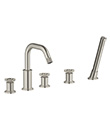 (KJ826S000 Brushed Nickel PVD (2)) ���̨ʽԡ��/��ԡ��ͷ