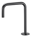 Basin mixer spout only deck-mounted