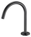 Basin mixer spout only deck-mounted