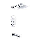 Concealed thermostatic bath/shower mixer