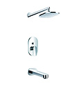 Single lever concealed bath/shower mixer