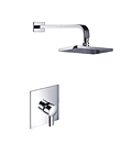 Single lever concealed shower mixer