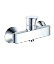 Single lever shower mixer