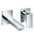 Single lever wall basin mixer