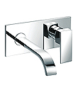 (KJ806V003) Single lever wall basin mixer