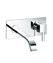 (KJ818V001) Single lever wall basin mixer