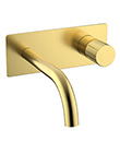 (KJ827V000 Brushed Gold-Zr) ����ǽʽ������ͷ