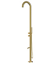 Stainless steel outdoor shower