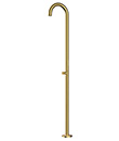 Stainless steel outdoor shower