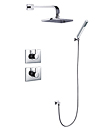 Thermostatic concealed shower mixer with handshower