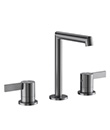 Two-handle basin mixer deck-mounted