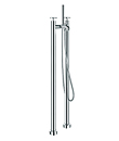 (KJ821M002) Two-handle bath/shower mixer floor-mounted