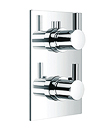 Wall thermostatic mixer