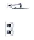 Wall thermostatic shower mixer