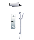 Wall waterfall shower mixer